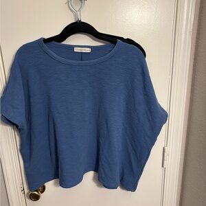 Zenana Outfitters Relaxed Blue Tee